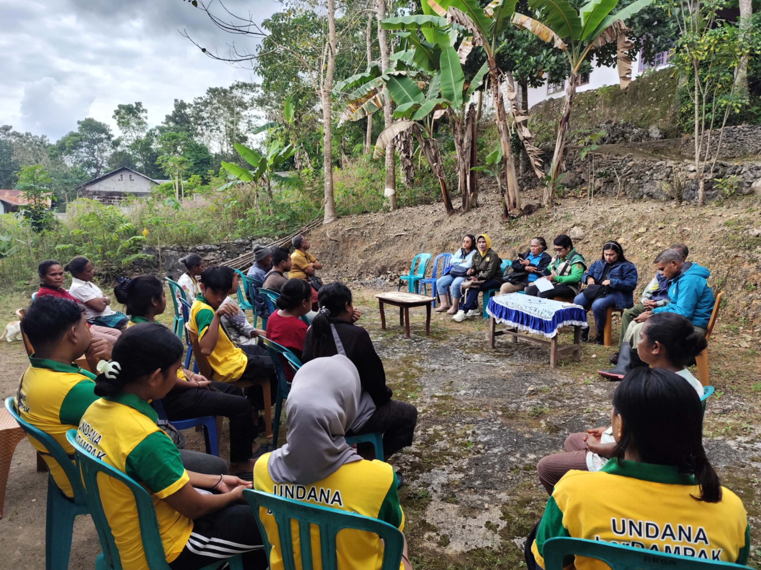 Pembentukan Kelompok Tani Di Desa Persiapan Oenali photo